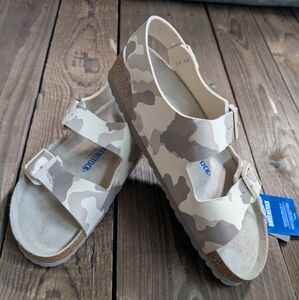 Birkenstock Milano Birkoflor Camouflage Sandals 12